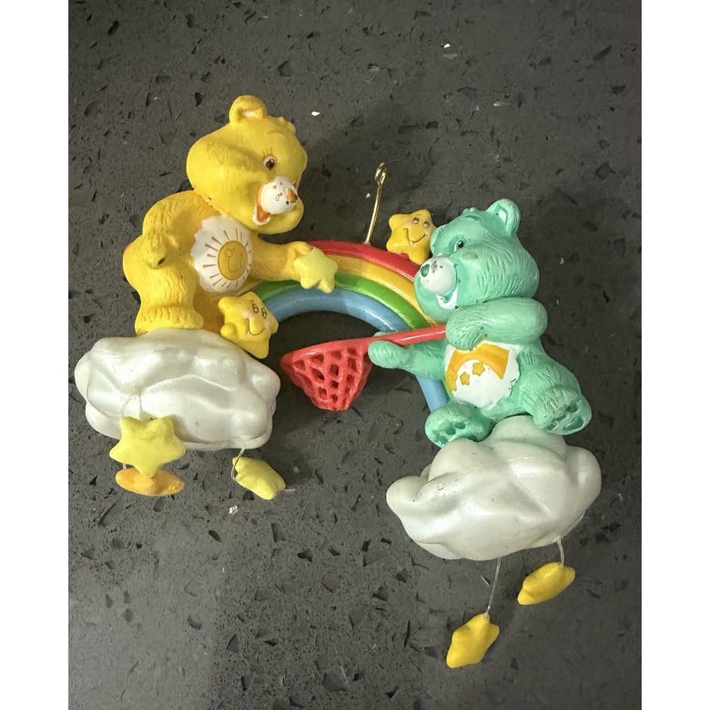 Carlton Cards Care Bears Funshine & Wish Bears Ornament 2004 Carlton cards